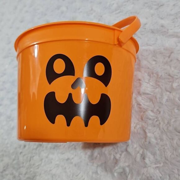 McDonalds Halloween Ghost Bucket 2023 Skeleton Pumpkin - Picture 3 of 6